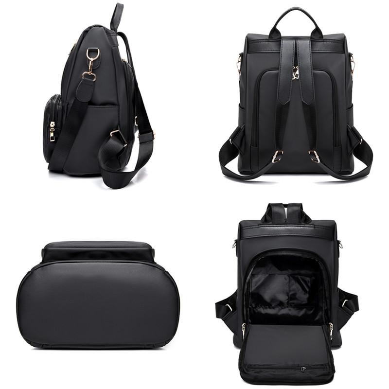 Dámské Lehký batoh Módní Odolný Vodotěsný Nylonový batoh Dámský Velký cestovní batoh Velký školní batoh Dospívající dívkyNové