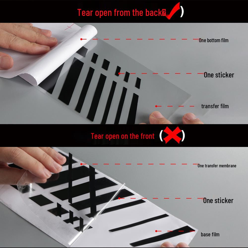 Raptor F150 Side Waistline Body Decal: Car Modification Sticker