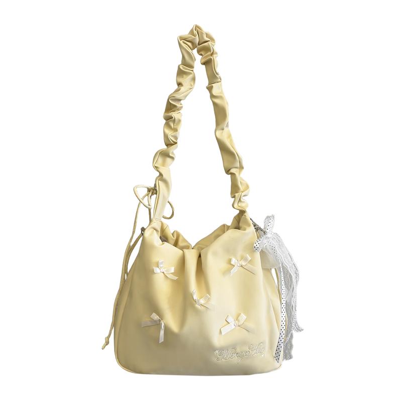 Tote Bag Handbag Bow Shoulder Bag Large Capacity Women Crossbody Bag