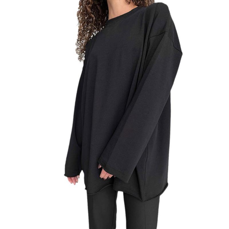 Women's stretch long-sleeved T-shirt
