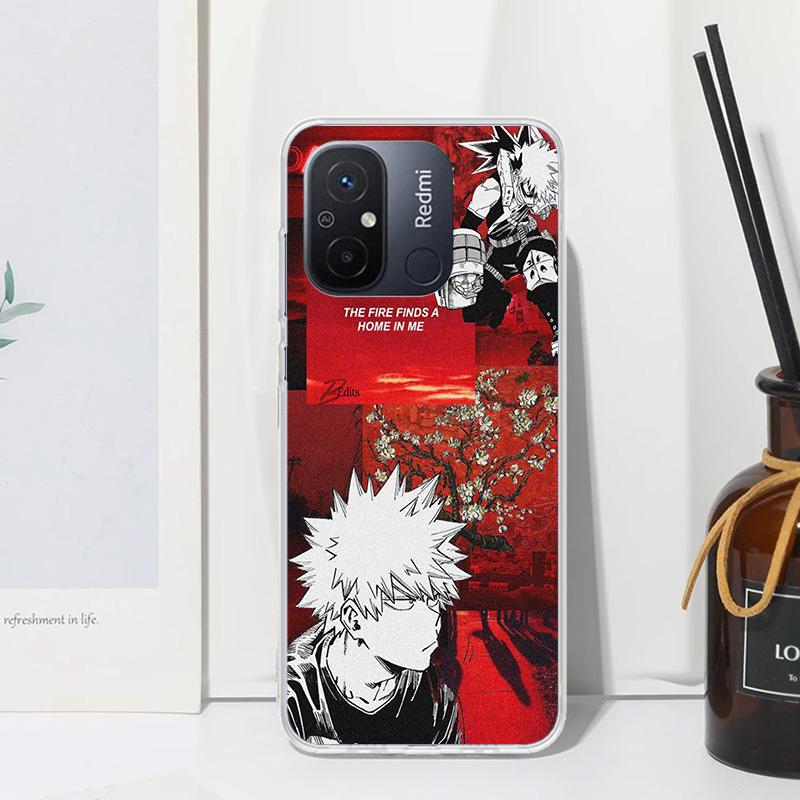 My Hero Bakugou Katsuki Phone Case For Xiaomi Redmi 14C 13 13C 12 12C 10 10A 10C 9 9A 9C 9T 8 8A 7 7A 6A 6 Pro K80 K70 K60 K40 K