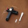 1 PC Adjustable Leather Strip Cutting Tool with Clear Scale Leather Cutter Leather Strap String Belt Cutter Hand Leather Craft Tool