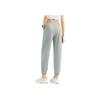 Anta Comfortable Simple Loose Cuffed Solid Color High Waist Sports Casual Pants Women Bottoms Star-Diamond-Gray 162527335-3