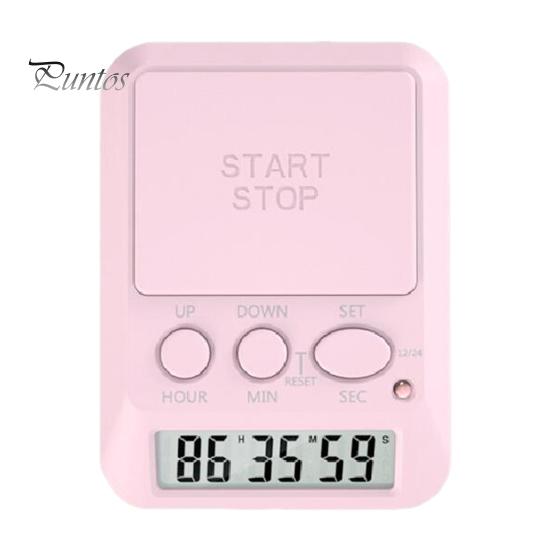Learning Timer for Studying Countdown Date Timer Beep Light Timer Clock Multi-Function Electronic Clock Timers Cute Digital Timer for Gym Break Time