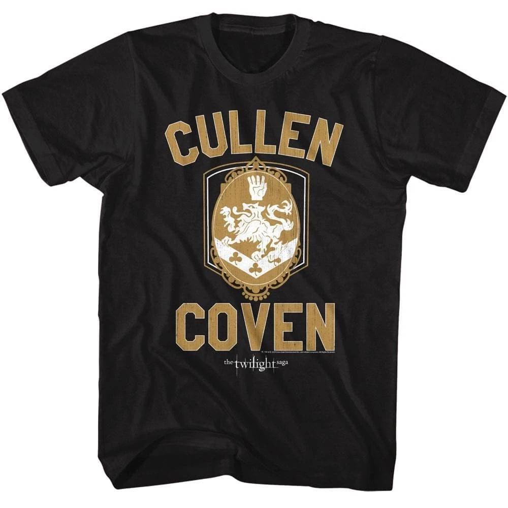 Twilight Cullen Coven Family Crest Men s T Shirt 4XL