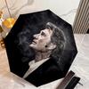 French legendary rock singer and actor Johnny Hallyday umbrella is suitable for all seasons, including home travel and outdoor activities Y1