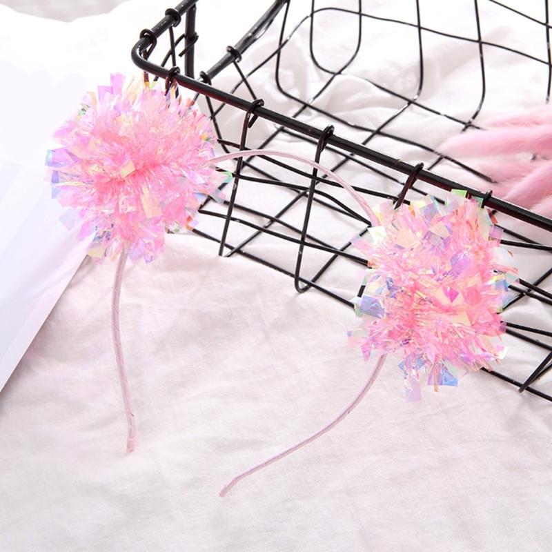 Sparkling Golds Sequins Headbands New Year Headpiece Festives Party Headwear for Christmas Cosplay and Birthday Parties