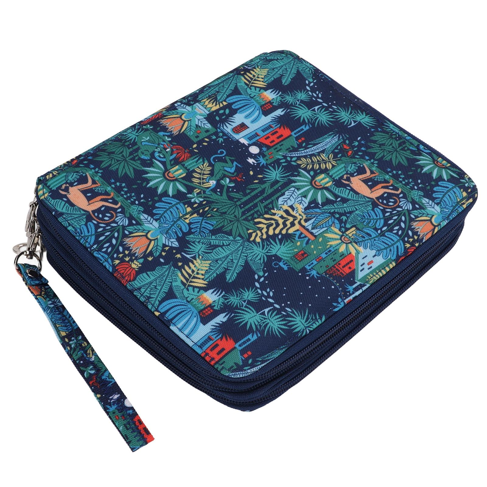 

Сумка для хранения карандашей большой вместимости с отделением, ручная, пылезащитная косметичка для хранения