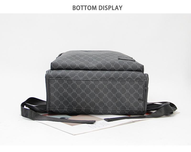 Korean Style Men's Commuter Backpack - Large Capacity School and Travel Bag