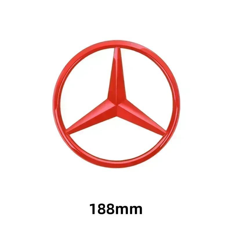 Adesivo Auto Nuovo 2025 Per Mercedes Benz 1pz 188mm 210mm Emblemi Griglia Anteriore Auto Copri Coperchio Adesivo Logo Per Mercedes Benz AMG clas