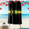 ADO Den Haag Print Beach Towel, Large Soft Quick Dry Towel for Beach Camping Swimming