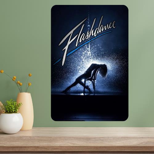 Flashdance Movie Metal Poster Sign 20x30cm(7.8x11.8inch)
