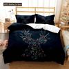 Elk God Of Luck Soft And Comfortable Customizable Comforter Bedding Sets Bedding Set Luxury Quilt Cover Personalized Bedding