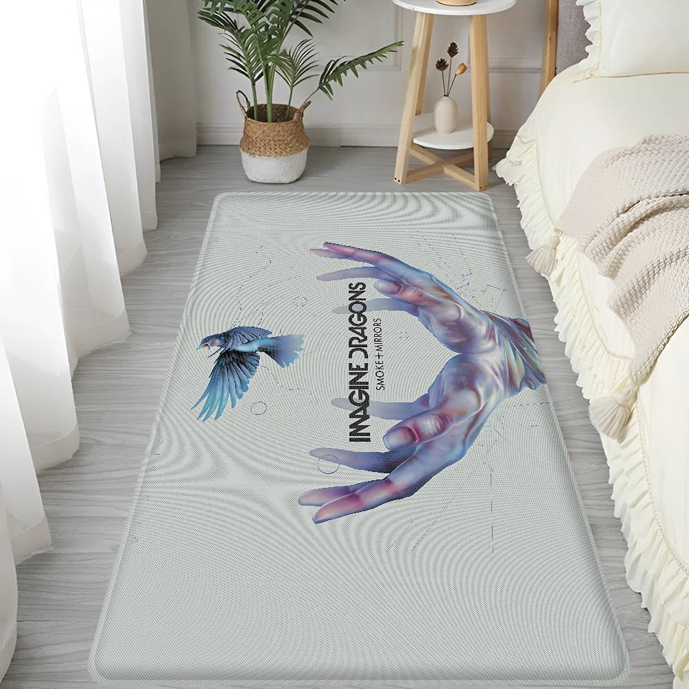 Imagine Dragon Band Floor Mat Rectangle Anti-slip Home Soft Badmat Front Door Indoor Outdoor Mat Welcome Doormat
