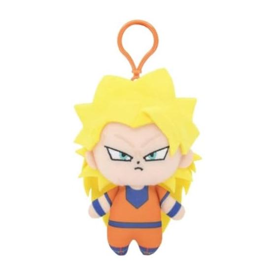 

Dragon Ball Z Super Saiyan 3 Son Goku Chibi sewing mascot with plastic hook