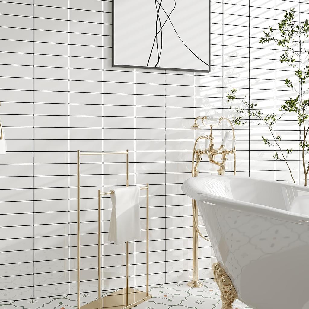 VEELIKE 24er Set Fliesenaufkleber, wasserdicht, 3D-Tapetenaufkleber, Fliesenaufkleber, Fliesenaufkleber, Küchenmosaikfliesenaufkleber, Fliesenwandpaneel, Fliesen-Remake-Blatt