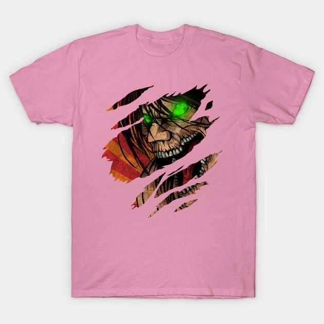 T Shirt Women Eren Titan Attack On Titan Harajuku Print Kawaii Tshirt Summer Short Sleeve Female T-Shirt Top Tee