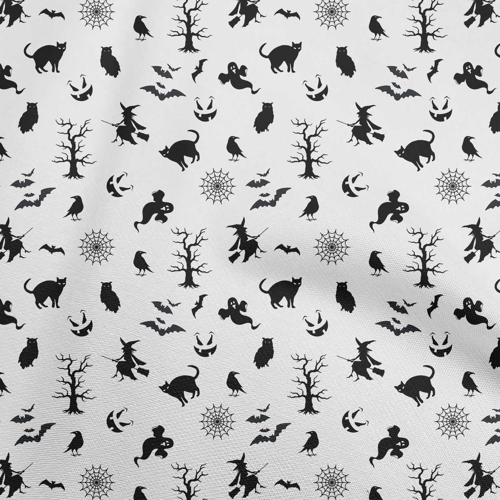 oneOone Cotton Flex Dusty Green Fabric Halloween Diy Clothing Quilting Fabric Print Fabric By Yard 40 Inch