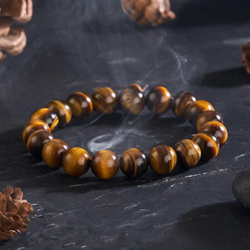 Tiger eye stone bracelet men and women fashion fortune bracelet light luxury gift