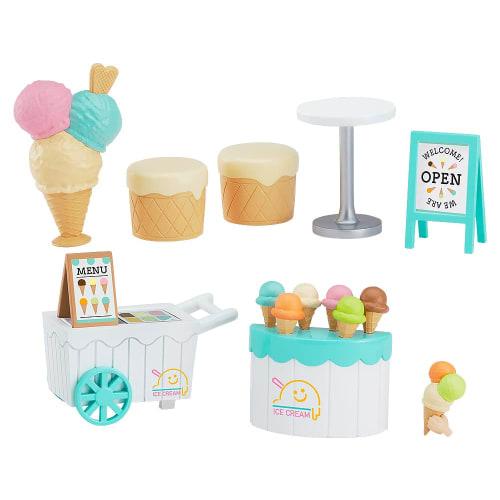 Nendoroid More Parts Collection Ice Cream Shop Non-Scale Plastic Painted Finished Trading Figures Box of 6