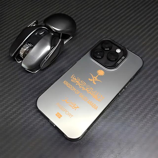 Saudi Arabia Passport Phone 13 12 11 Pro Max Candy Matte Shockproof Back Cover For iPhone 16 15 14 Case