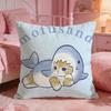 MMofusands Cute Cartoon Cushion Cover Premium Comfort Reversible Pillow Cove Two In One Design For Any Room  Car Interior