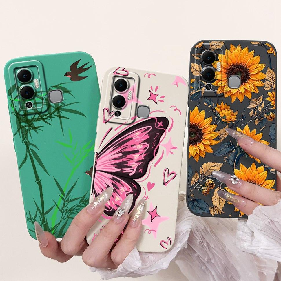 For Infinix Hot 12 Play Case Lovely Panda Painted Soft Silicone Phone Cover Case For Infinix Hot 12 Hot12 Play Fundas Capa Bags