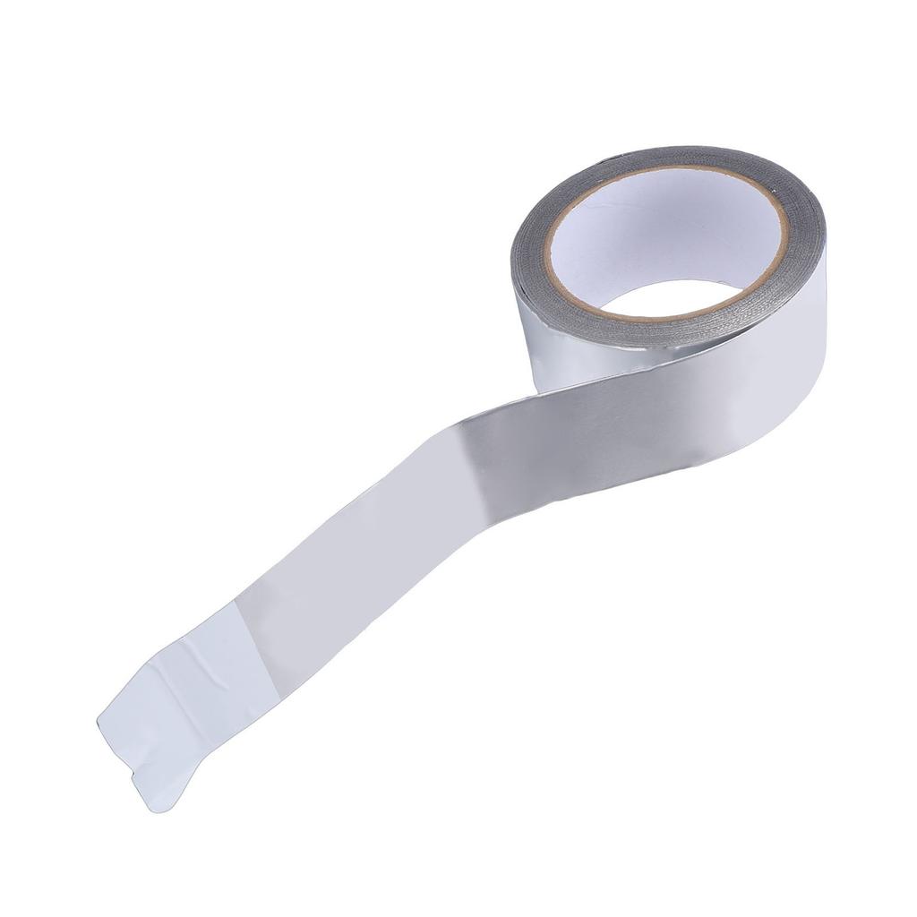 Cinta Antisalpicaduras para Barcos Marinos 2 pulg X 32.8 pies Cinta Adhesiva de Papel de Aluminio Ignífuga para Sala de Máquinas, Tuberías de Aceite y Válvulas