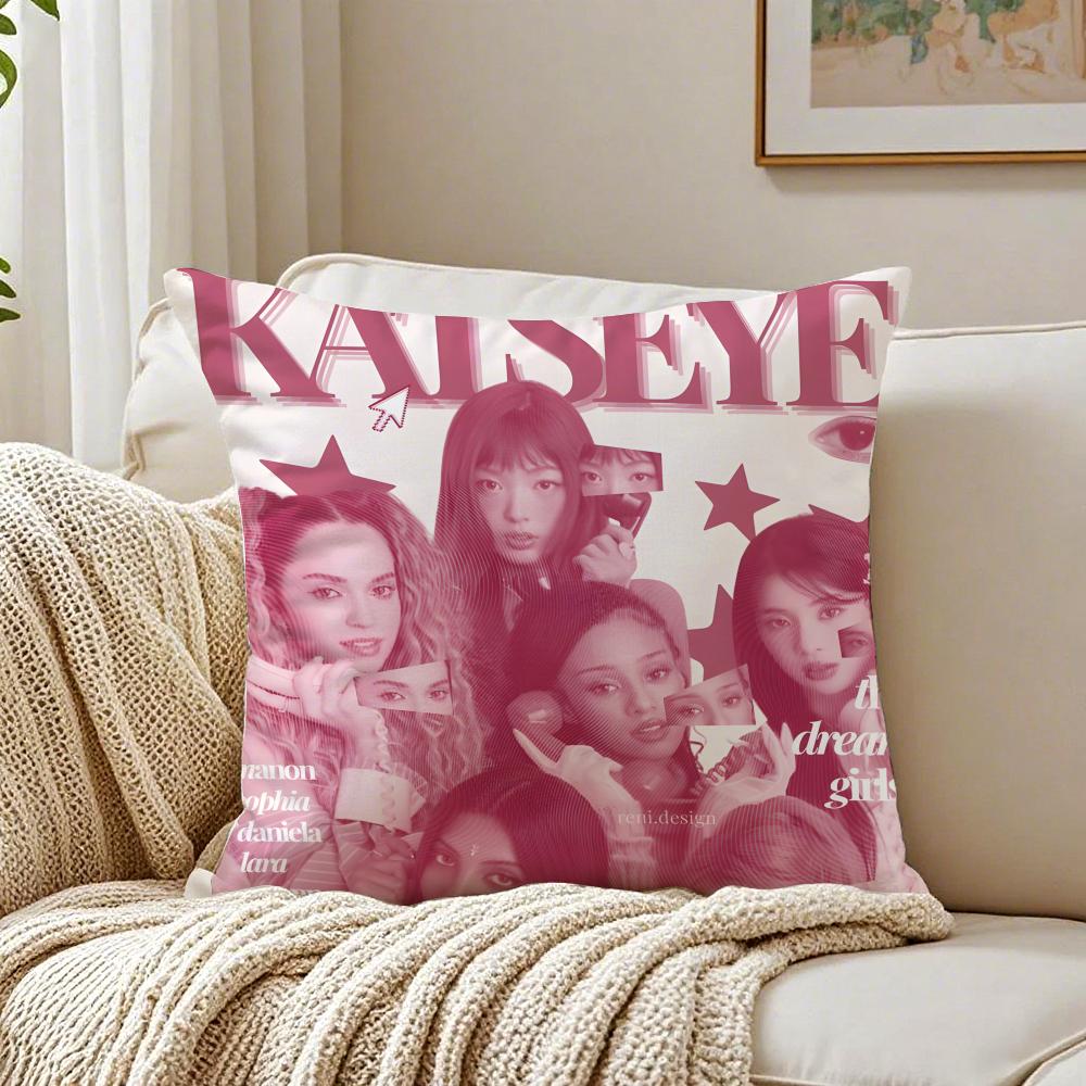 Band glamourös KKKATSEYE Kissenbezug Kissenbezug Milbenschutz Wohnzimmer Sofa Dekor Kissen Zimmer