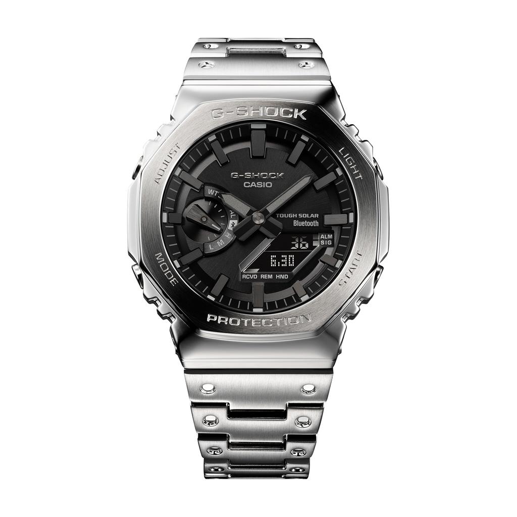 Casio G-SHOCK Men's Stainless Steel 200M Water Resistant Shock Resistant Quartz Watch GM-B2100D-1A