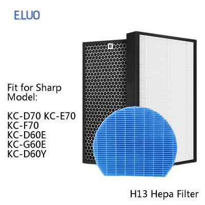 Do oczyszczacza powietrza Sharp KC-D61 KC-D60 Filtr Hepa FZ-D60HFE Filtr dezodoryzujący FZ-D60DFE FZ-G60DFE Filtr nawilżający FZ-A60MFE
