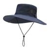 Summer Outdoor Sun Protection Hat For Women Men Hiking Fishing Sunscreen Cap Large Brim Breathable Quick Drying Fisherman Hat