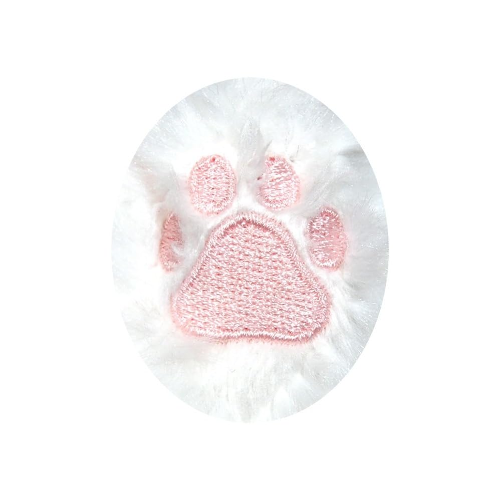 Hizaneko Plush Toy White Odd-Eyed Small Size