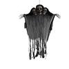 Cloth Halloween Hanging Ghost Skull Funny Halloween Pendant 3 Heads Ghost Skull Ornament  Party