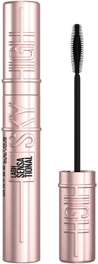 

Водостойкая черная тушь Maybelline Sky High 01 чёрный