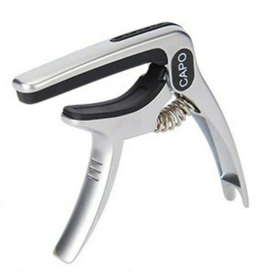 Zinc Alloy Dual-Use Capo for Acoustic & Electric Guitars