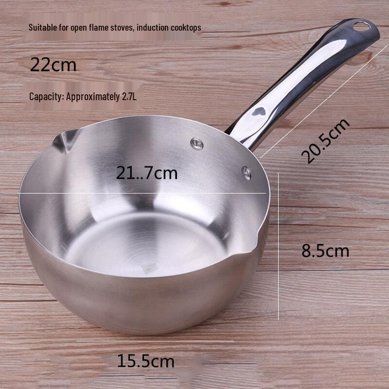 LIEI Thickened Aluminum Instant Noodle Pot