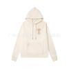 Unisex Embroidered Heart Hoodie Sweatshirt Casual Loose Fit Cotton Pullover Winter