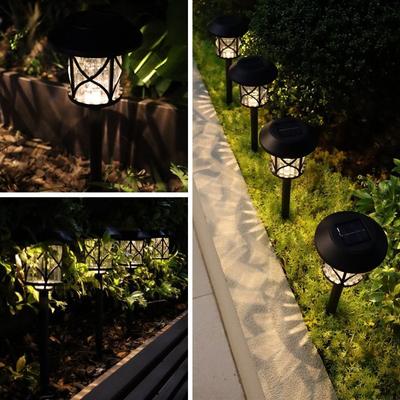 Solar Energy Garden Decorative Lights for Courtyard, Waterproof for Lighting and Shadow, Plug-in for Ground Installation, Waterproof