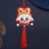 Embroidery Hanging Neck Fragrant Bag Chinese Style Dancing Lion Pendant  for Clothes Bags Car