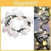 Captivating Led Fairy String Lights With Lifelike Rose Flowers And Warm White Illumination For Parties