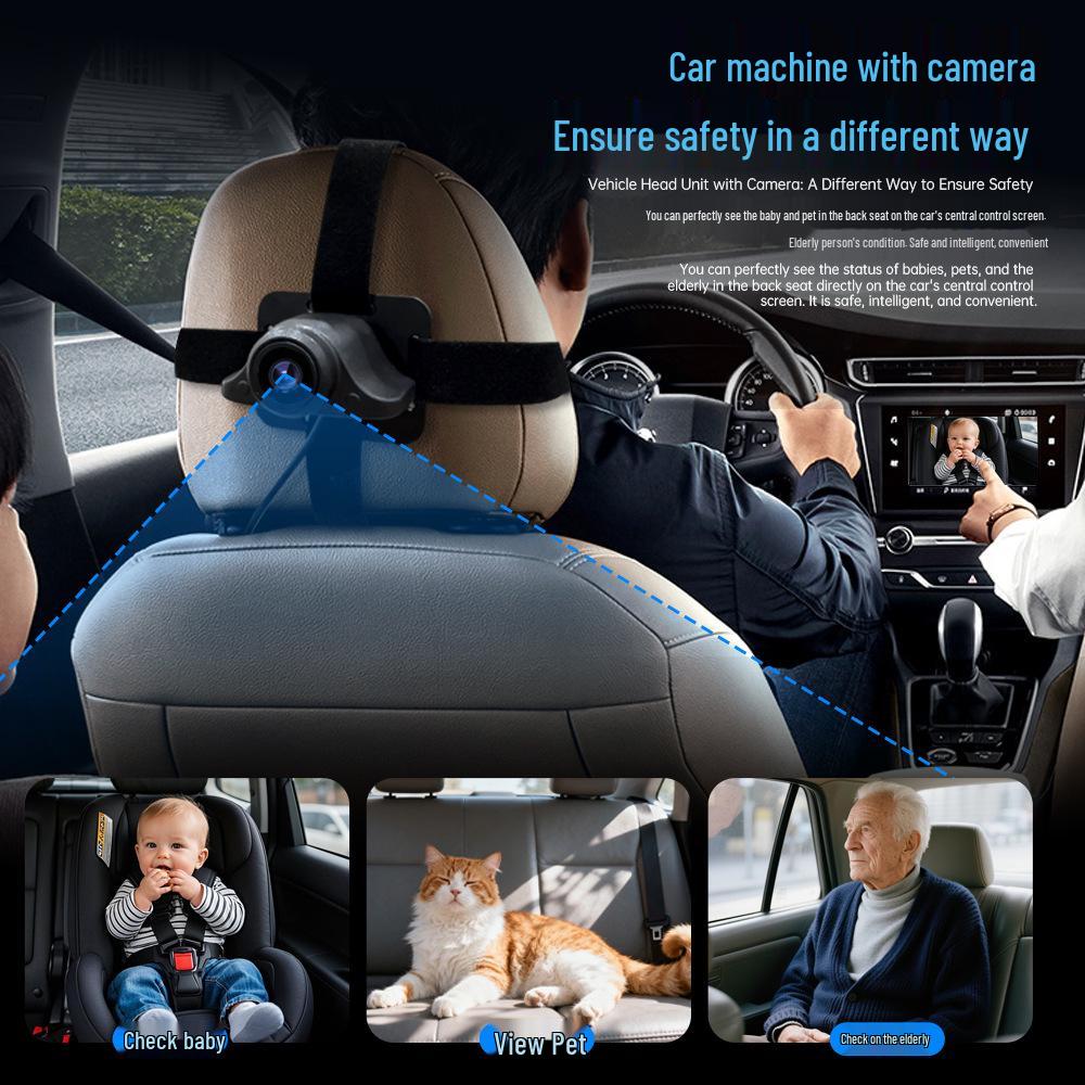 HD Smart Nachtsicht Baby- & Haustier-Auto-Monitor
