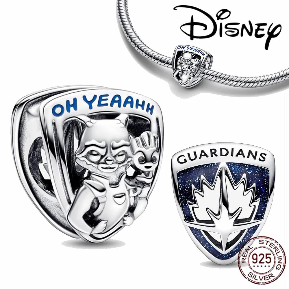 Le popolari perline ciondolo della serie 925 in argento Disney/Marvel sono perfette per creare braccialetti originali fai-da-te! Ideale come s