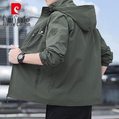 Men's Removable Hood Spring/Autumn Jacket