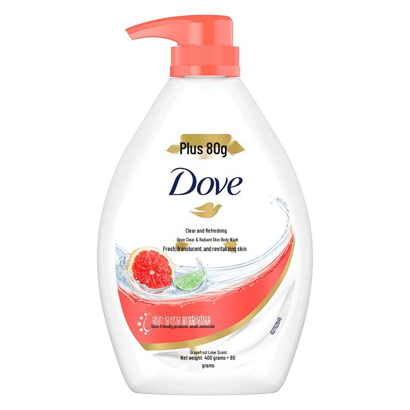 DOVE Invigorating & Refreshing Body Wash & Shampoo Set