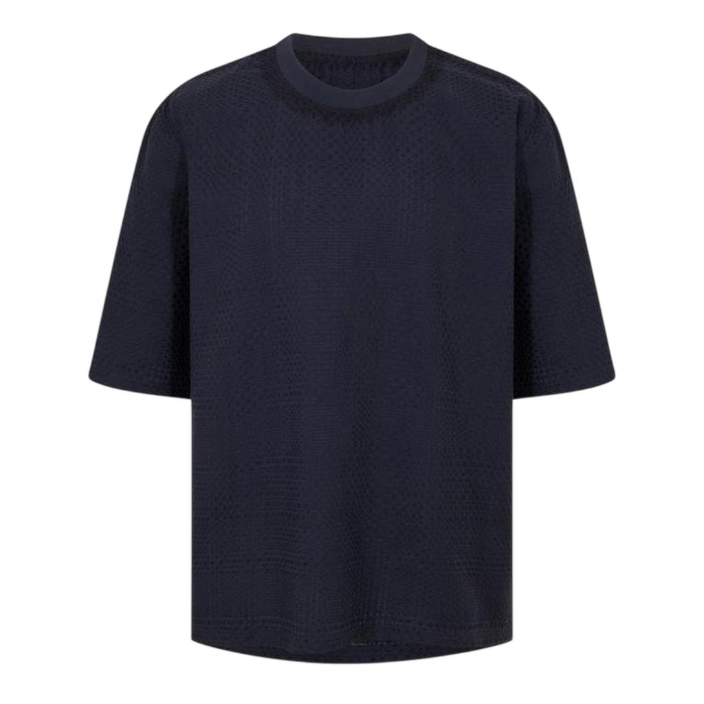 Ted Baker Mens Textured Crew Neck Regular T-Shirt