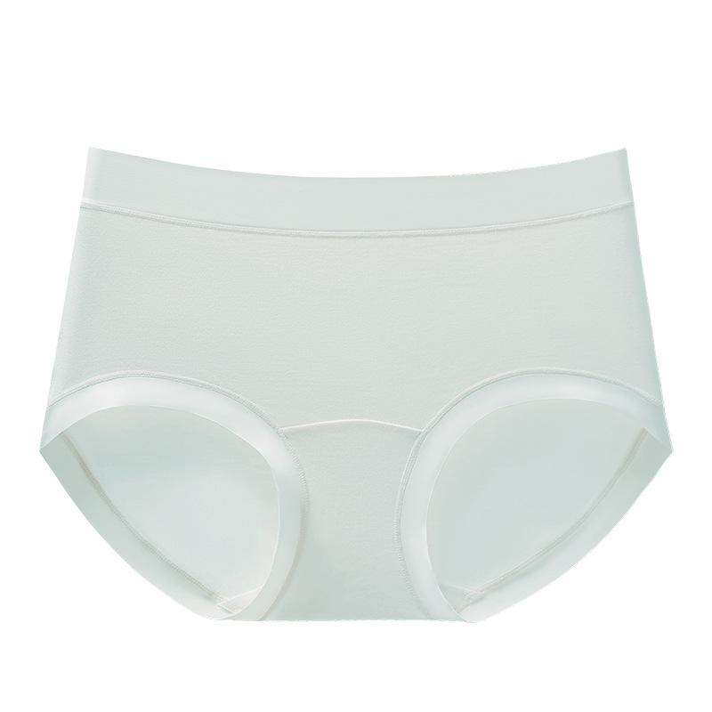 Female Summer Thin Type Breathable 10A Antibacterial Silk No Trace Briefs