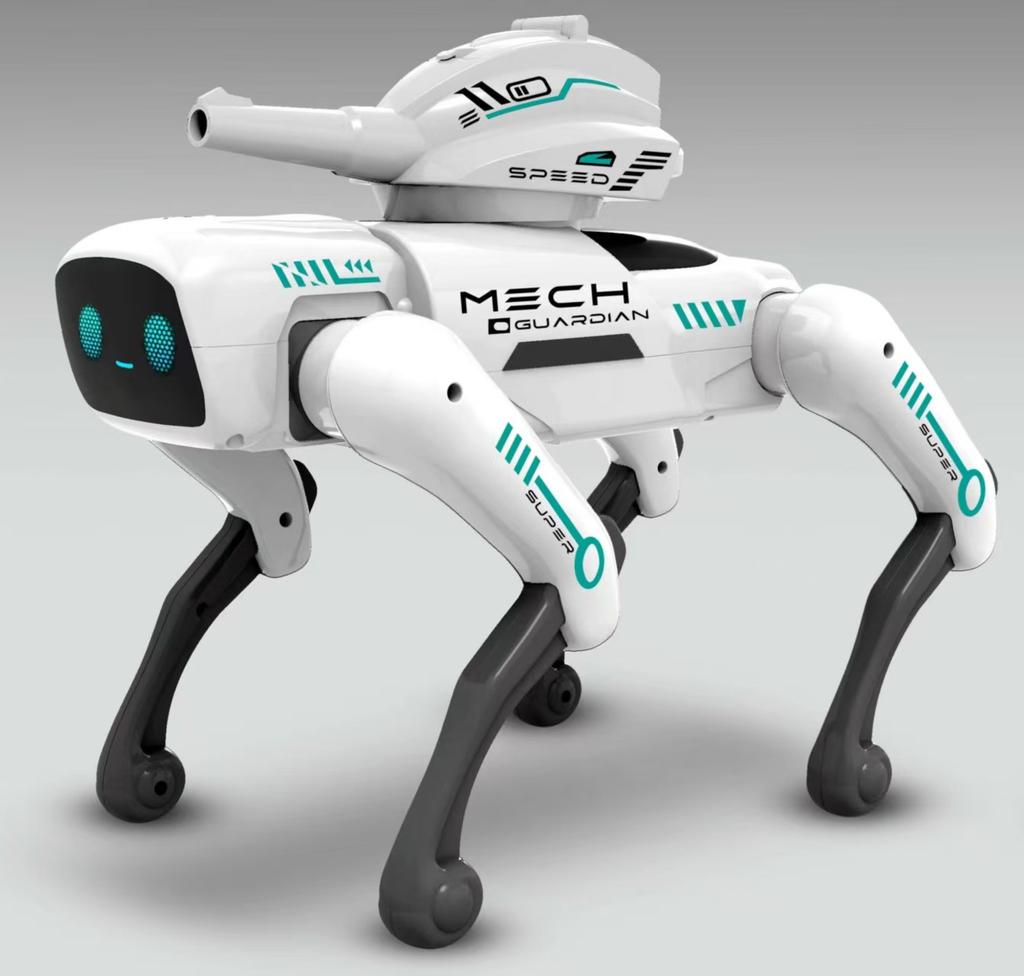 Educational Intelligent Programmable Remote Control Robot Dog Voice Control Wi-Fi App Control Plastic Material Children's