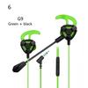 Universal Wired Heavy Bass Gaming In-ear Earphone with Mic for Phone/Computer