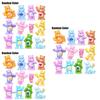 Buntes 12-teiliges Care Bears Spielzeugset – Geschenkidee für Kinderfans und Zimmerdekoration